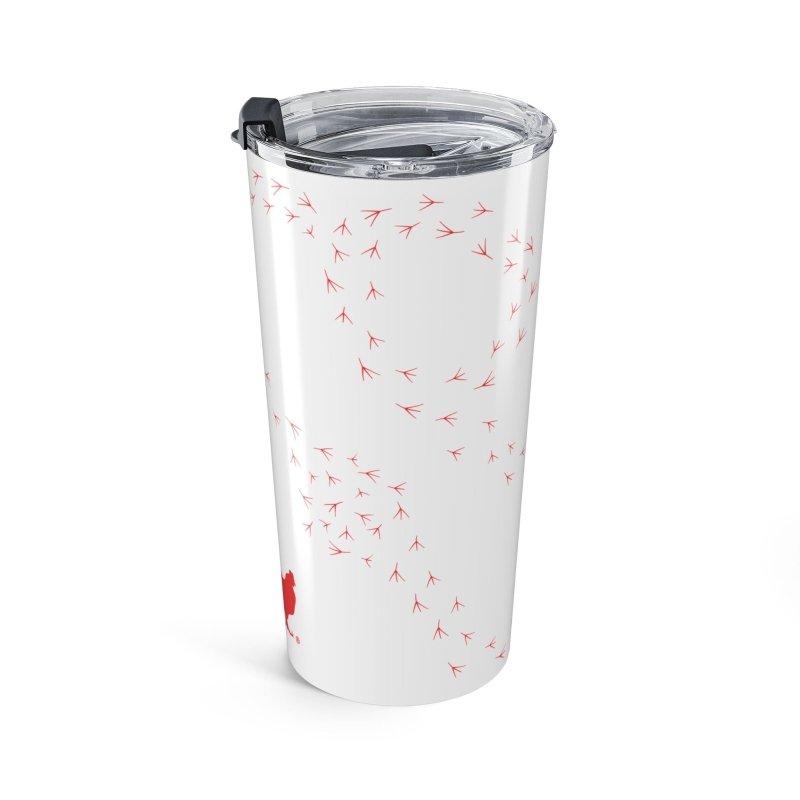 RentACoop® | Red Hen and Chicks Tumbler | Chicken Silhouette 20oz