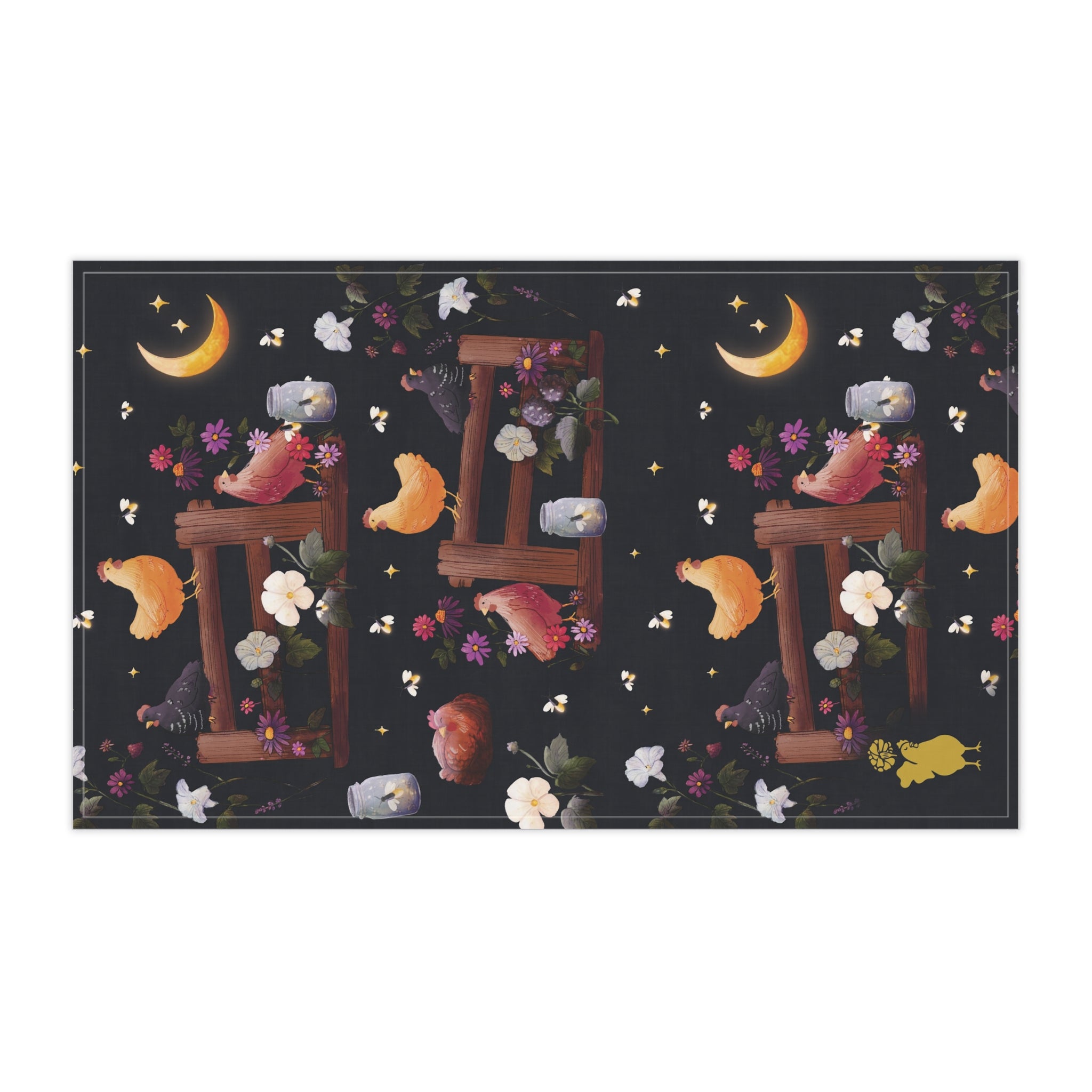 Summer Nights on the Farm Tea Towel | The Gilded Hen