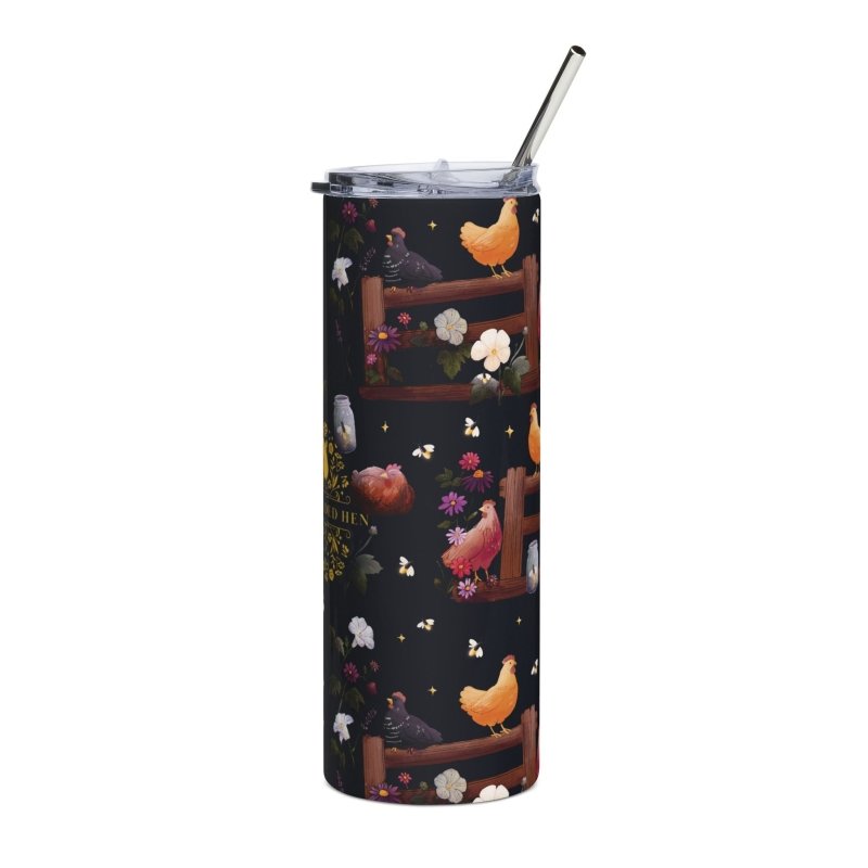 The Gilded Hen | 20oz Stainless Steel Tumbler | Summer Nights on the Farm