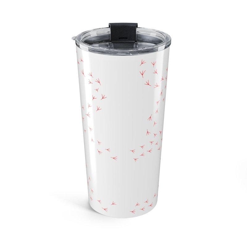 RentACoop® | Red Hen and Chicks Tumbler | Chicken Silhouette 20oz