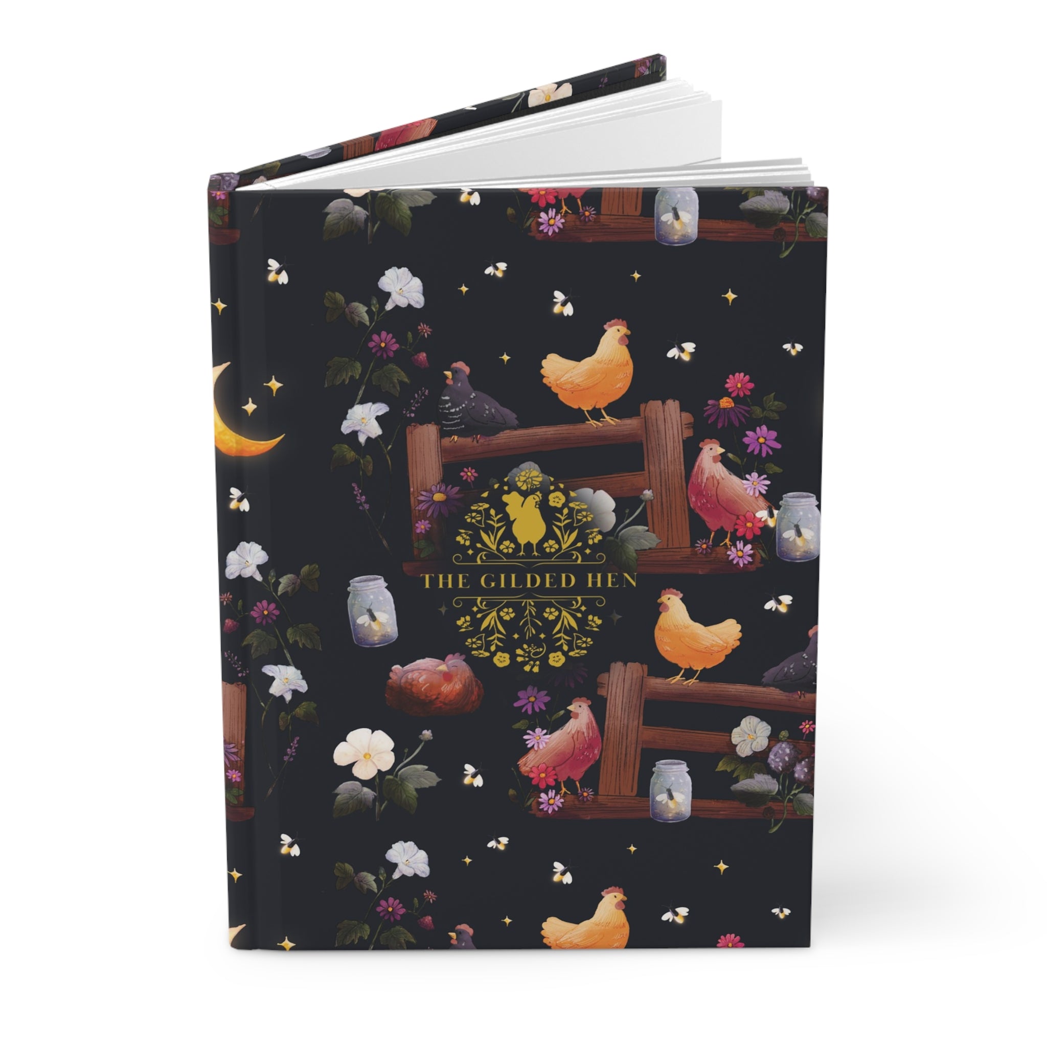 The Gilded Hen | Summer Nights on the Farm Notebook