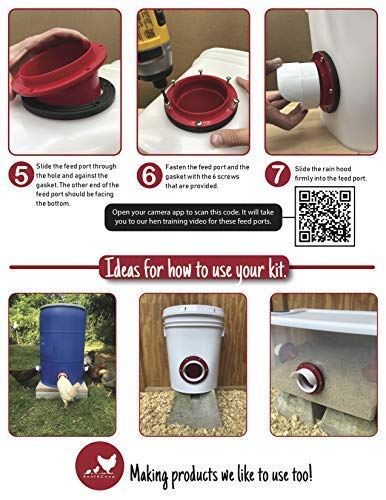 DIY Chicken Feeder Kit