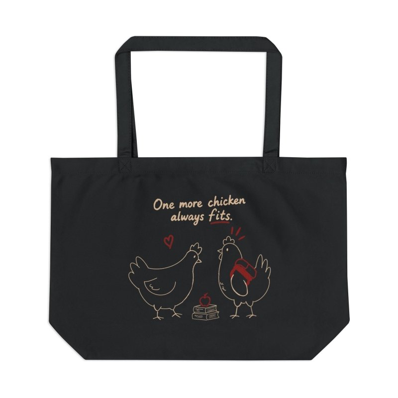 Chicken Math Club Tote Bag – “One More Chicken Always Fits”