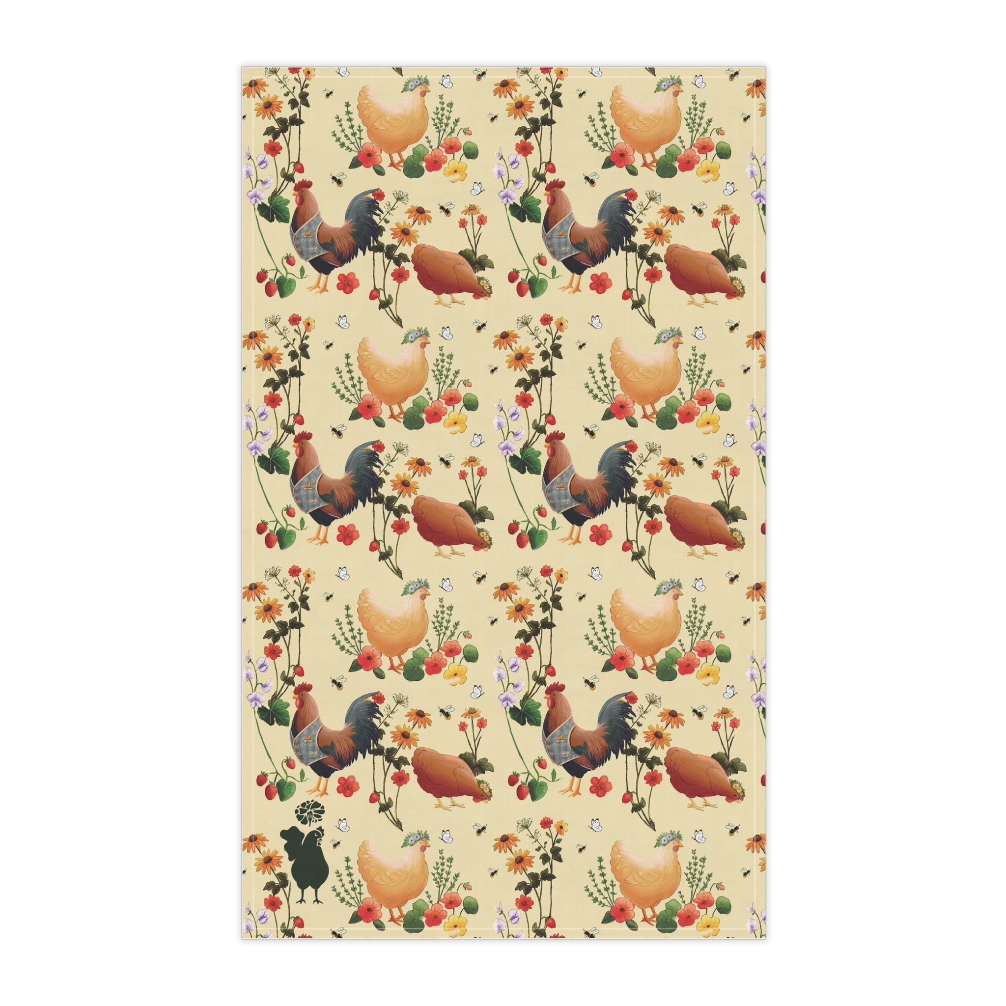 Gardhen Party Tea Towel | The Gilded Hen