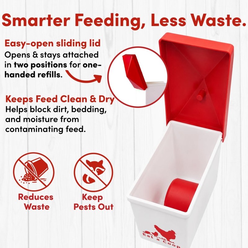 2.5lb Chick2Chicken BPA-Free Chicken Feeder