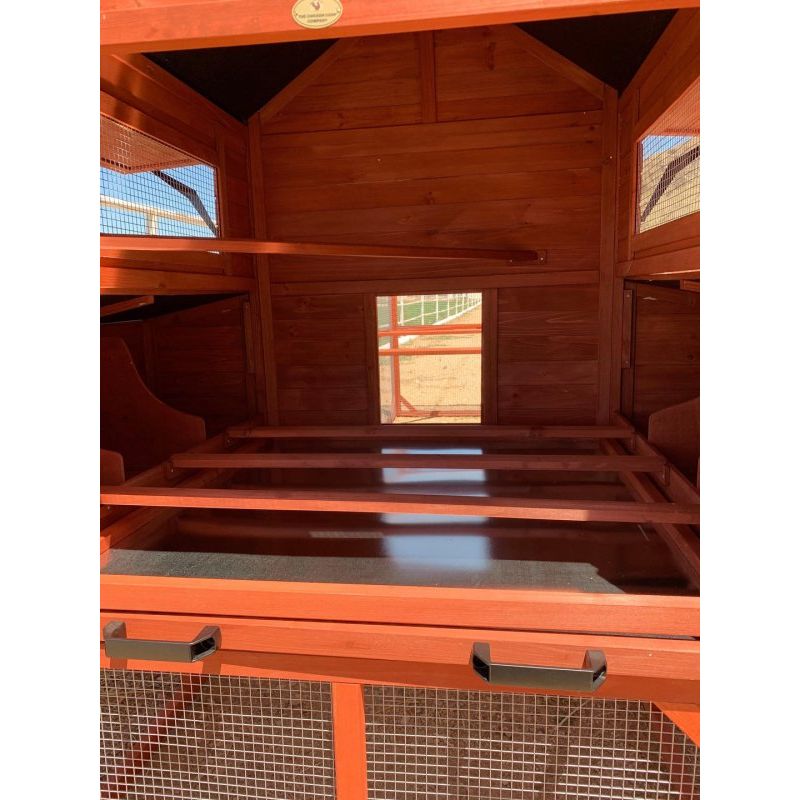Chicken Coop for 10 Chickens – Rhode Island Homestead Coop with Run Extension Options