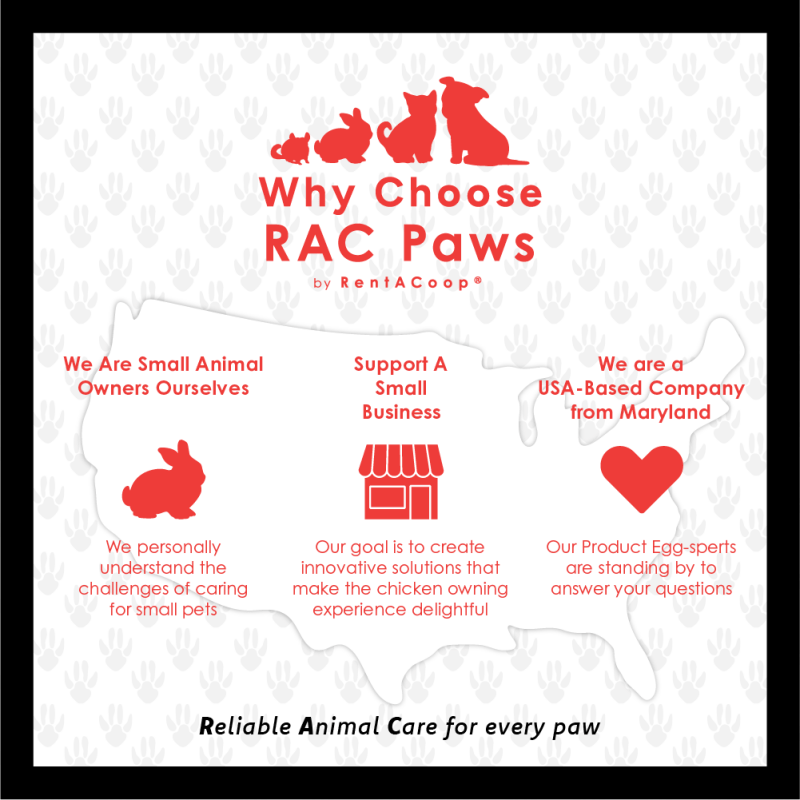 RAC Paws by RentACoop DIY Auto-Fill Metal Cup Waterer Kit 6-Pack - Great for Small Animals, Pets, Bunnies, Ferret, Chickens, Hamsters, Guinea Pigs, Rabbits, Chinchillas, Mice, Rats