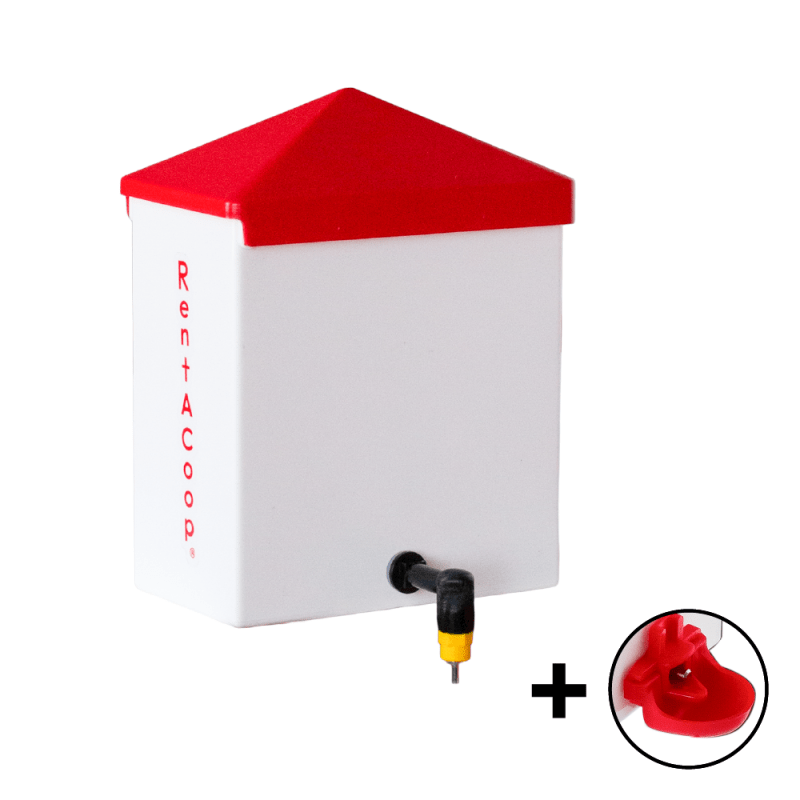 64oz(2L) Chicken Drinker Plus 2 Versatile Nipples