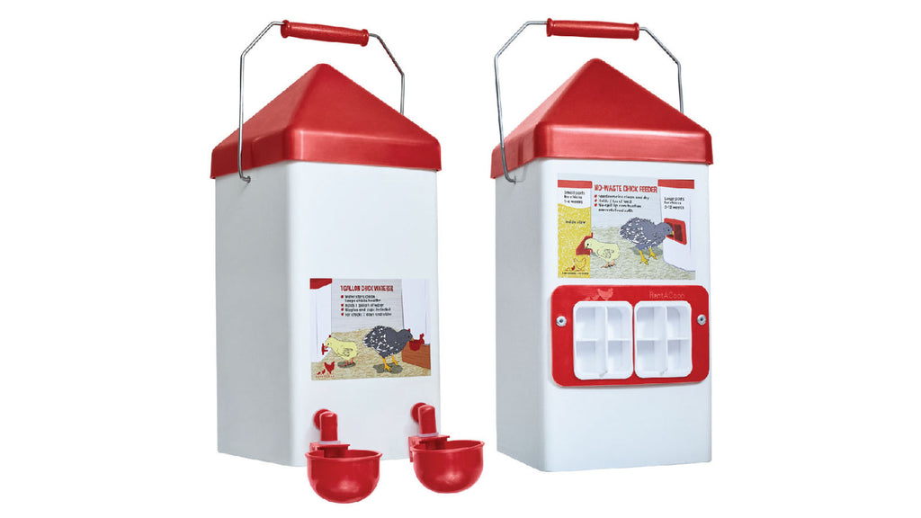 Chick Feeder and Waterer Set Instructions