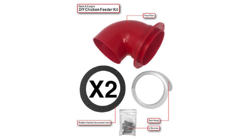 DIY Backyard Chicken Feeder Kit Instructions