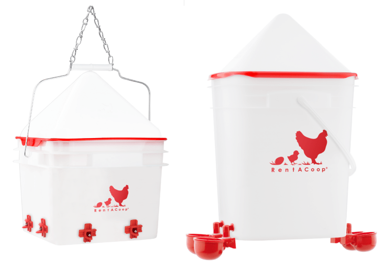 RentACoop® 2-Gallon & 5-Gallon Backyard Waterer Instructions