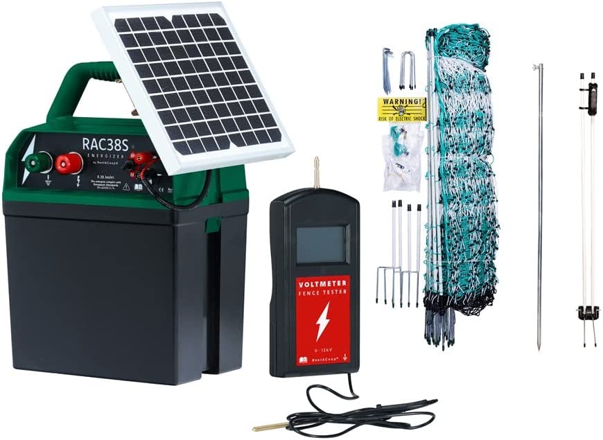 RentACoop® Electric Fencing and Solar Energizer Set