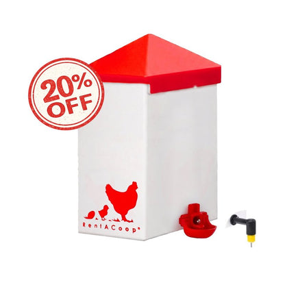 64oz(2L) Chicken Drinker Plus 2 Versatile Nipples