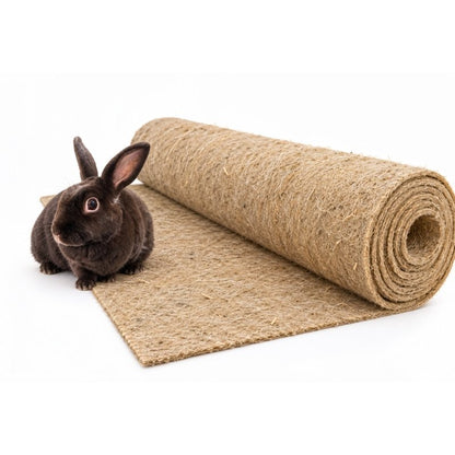 RAC Paws Hemp Cage Liner Roll, Guinea Pig Rabbit Hamster Mat, 20in x 10ft