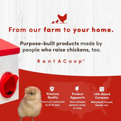 2.5lb Chick2Chicken BPA-Free Chicken Feeder