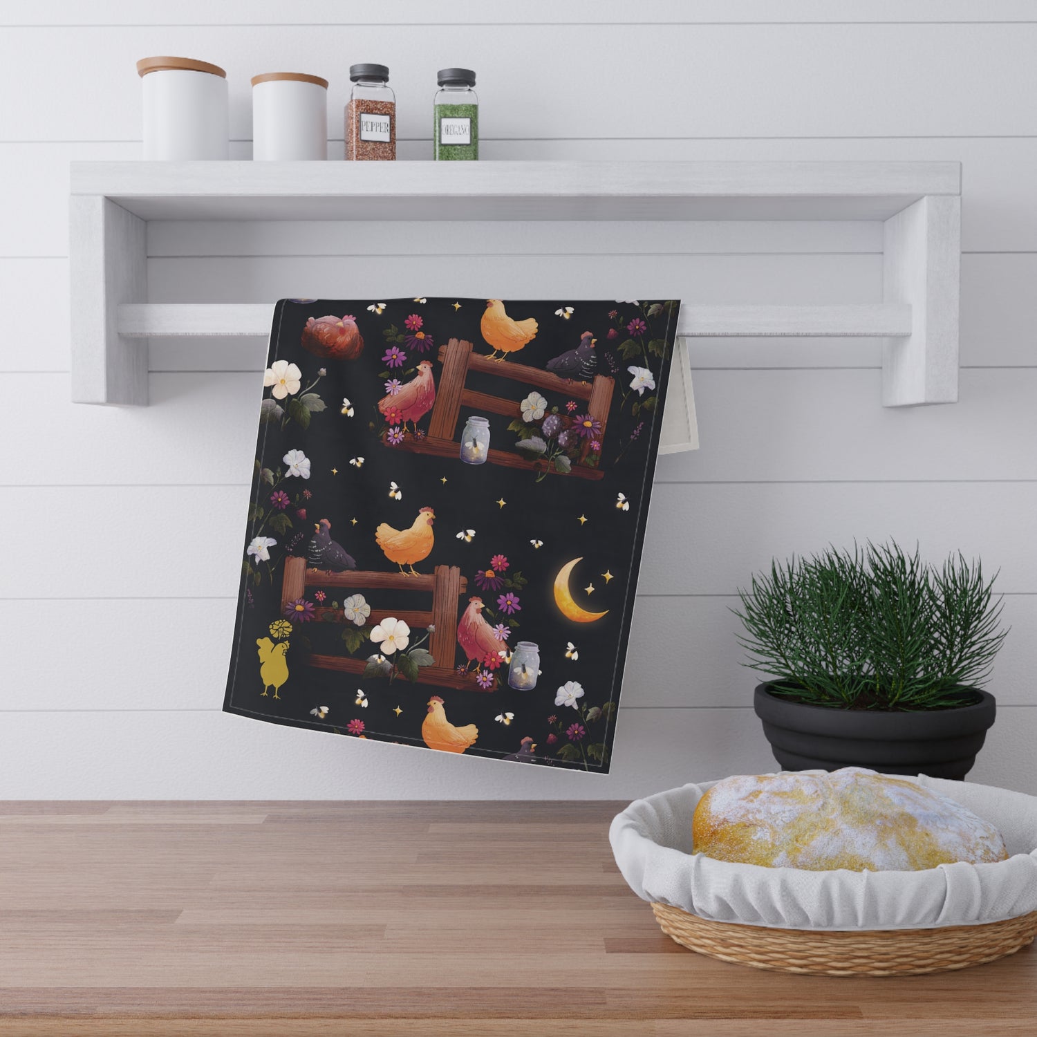 Summer Nights on the Farm Tea Towel | The Gilded Hen