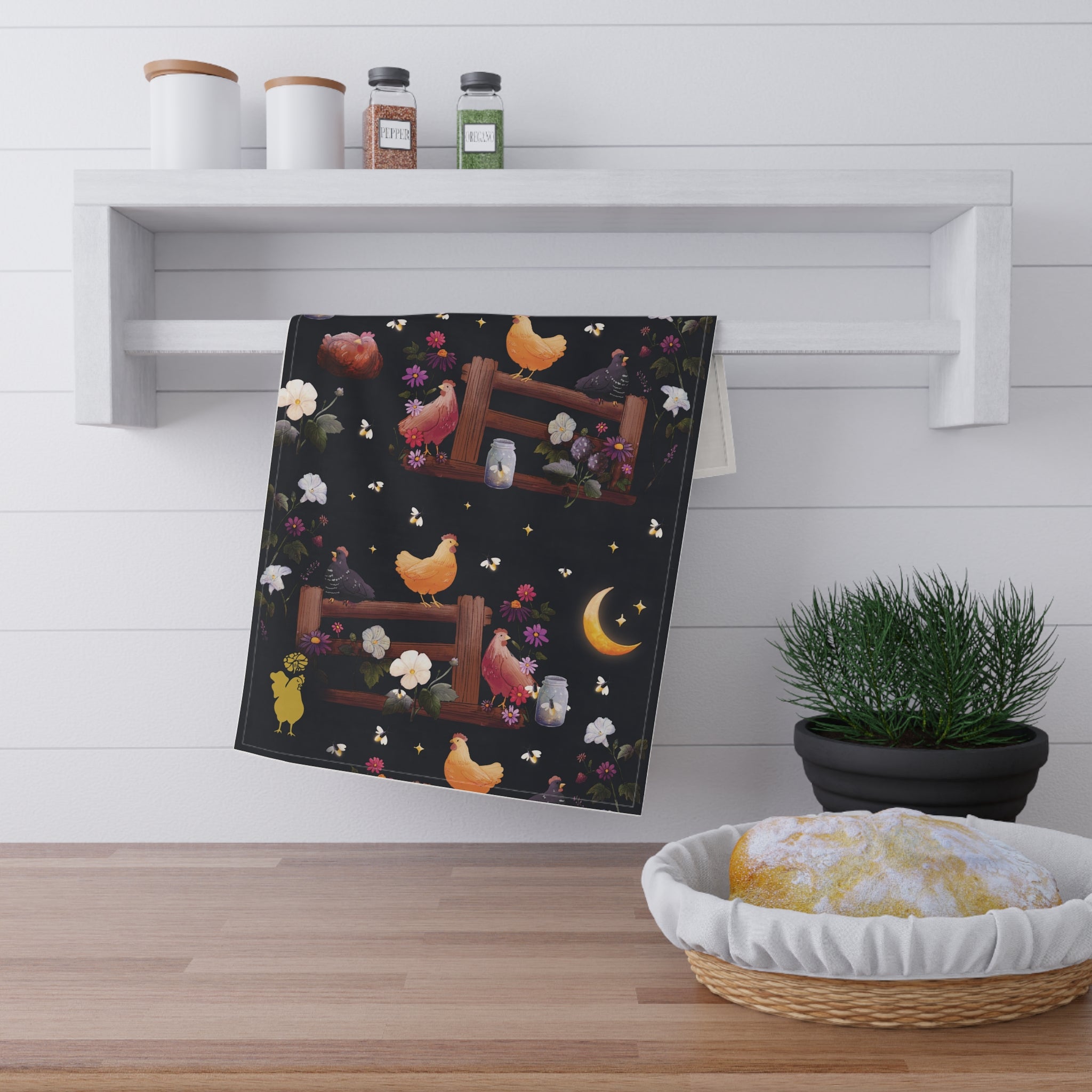 Summer Nights on the Farm Tea Towel | The Gilded Hen