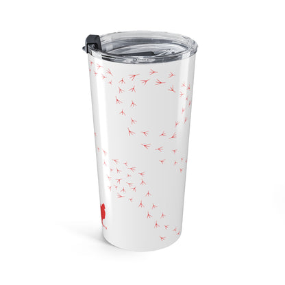Red Hen and Chicks Tumbler | Chicken Silhouette 20oz