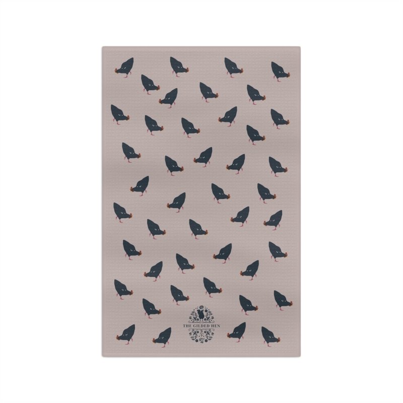 The Gilded Hen | Microfiber Tea Towel | Guinea Fowl