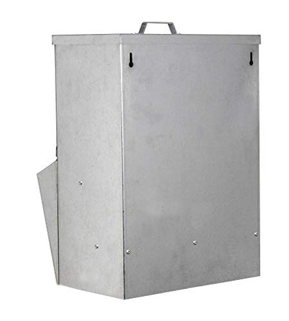 RentACoop Galvanized Chicken Tough Feeder - 25lb