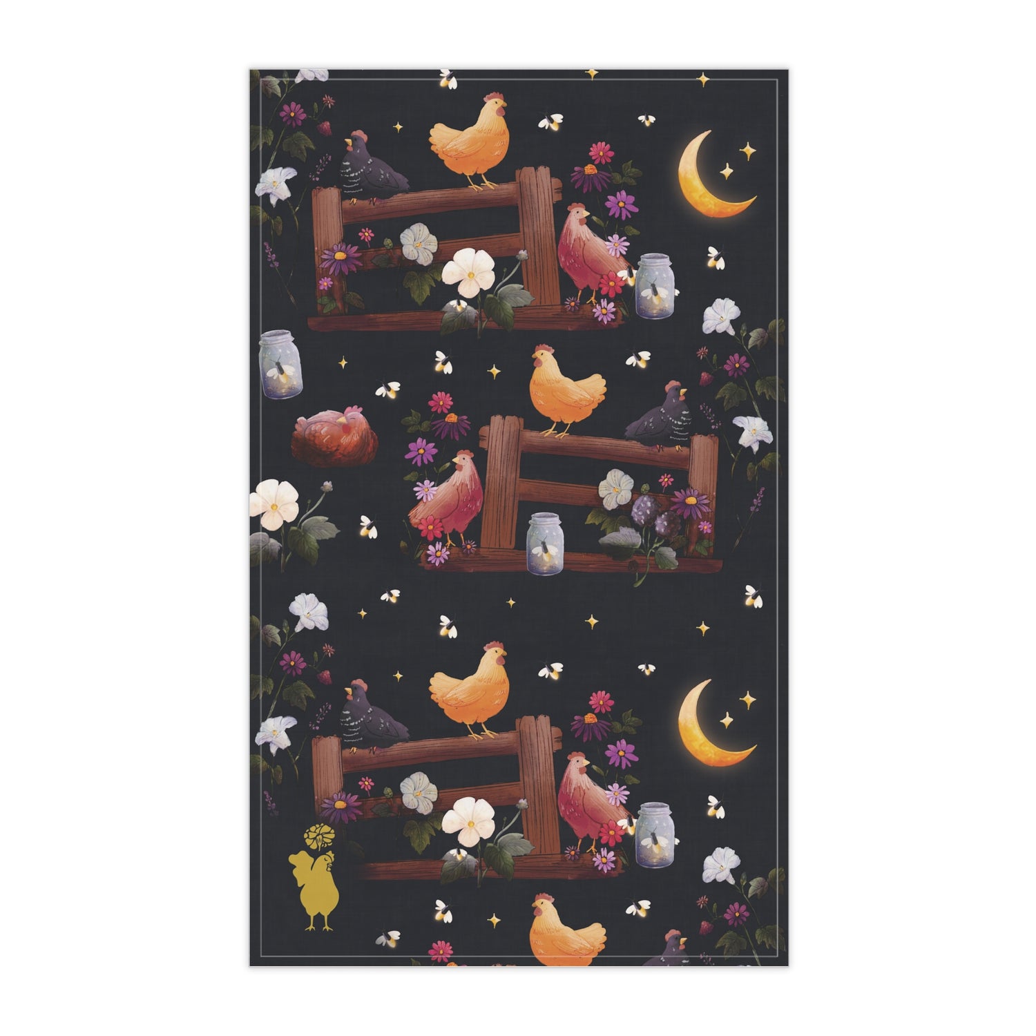 Summer Nights on the Farm Tea Towel | The Gilded Hen