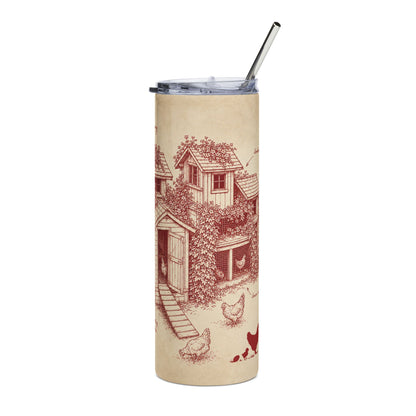 RentACoop® | 20oz Stainless Steel Tumbler | The Hen House