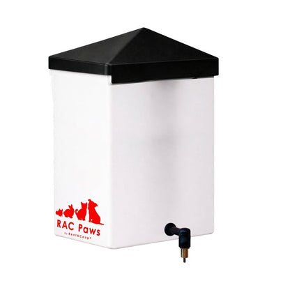 RAC Paws 64oz(2L) Small Animal Drinker with No-Drip Brass Nozzle