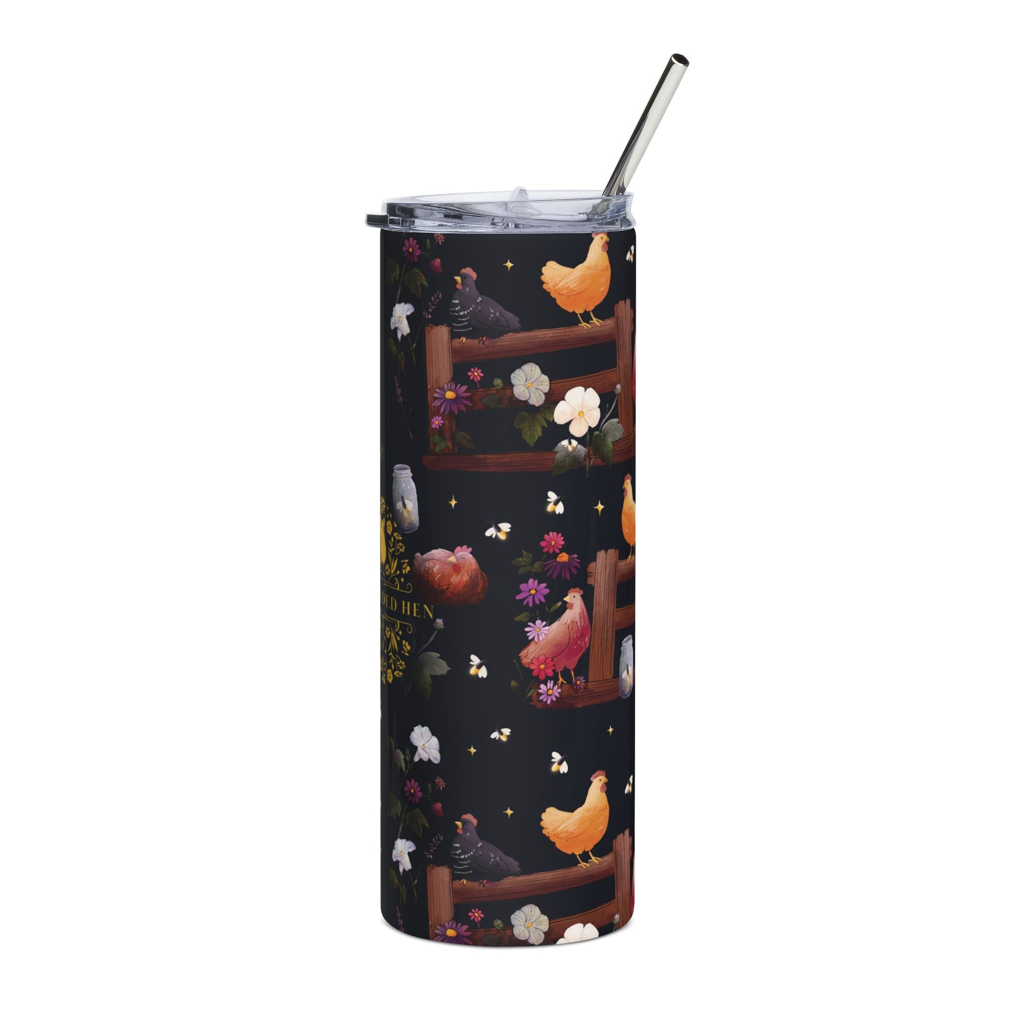 The Gilded Hen | 20oz Stainless Steel Tumbler | Summer Nights on the Farm