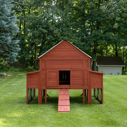Chicken Coop for 15 Chickens – Brahma Chicken Coop with Run Extension Options