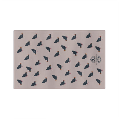 The Gilded Hen | Microfiber Tea Towel | Guinea Fowl
