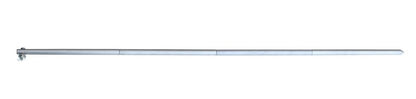 RentACoop 3ft Galvanized Ground Rod with Clamp