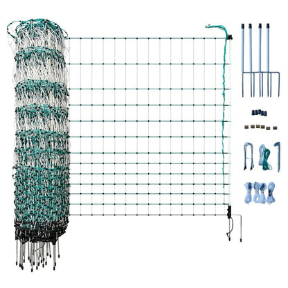 48" Electric Poultry Fencing - Suitable for Chickens, Ducks, Turkeys, and Other Poultry