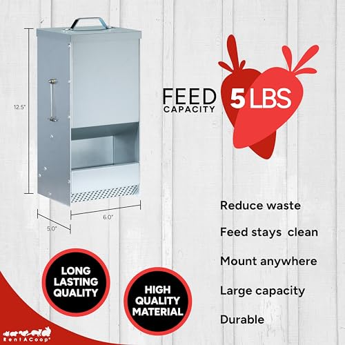 Buy Jake's Far Yard Galvanised Feeding Trough For Goats, Sheep And