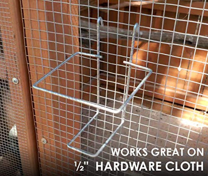 Wire Bracket for RentACoop 32oz Chicken and Small Animal Drinking Bottle