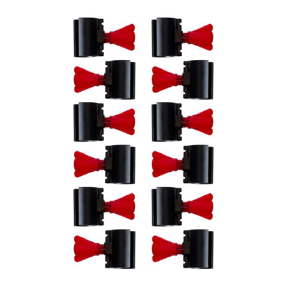 RentACoop Secure Non-Adhesive PVC (S.N.A.P) Watering System S.N.A.P Clips Pack of 12 for Chickens, Quail, and Poultry