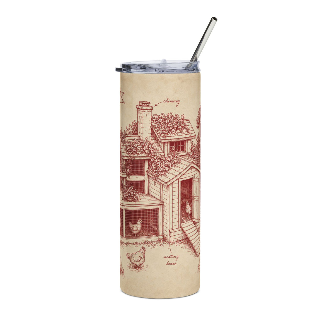 RentACoop® | 20oz Stainless Steel Tumbler | The Hen House