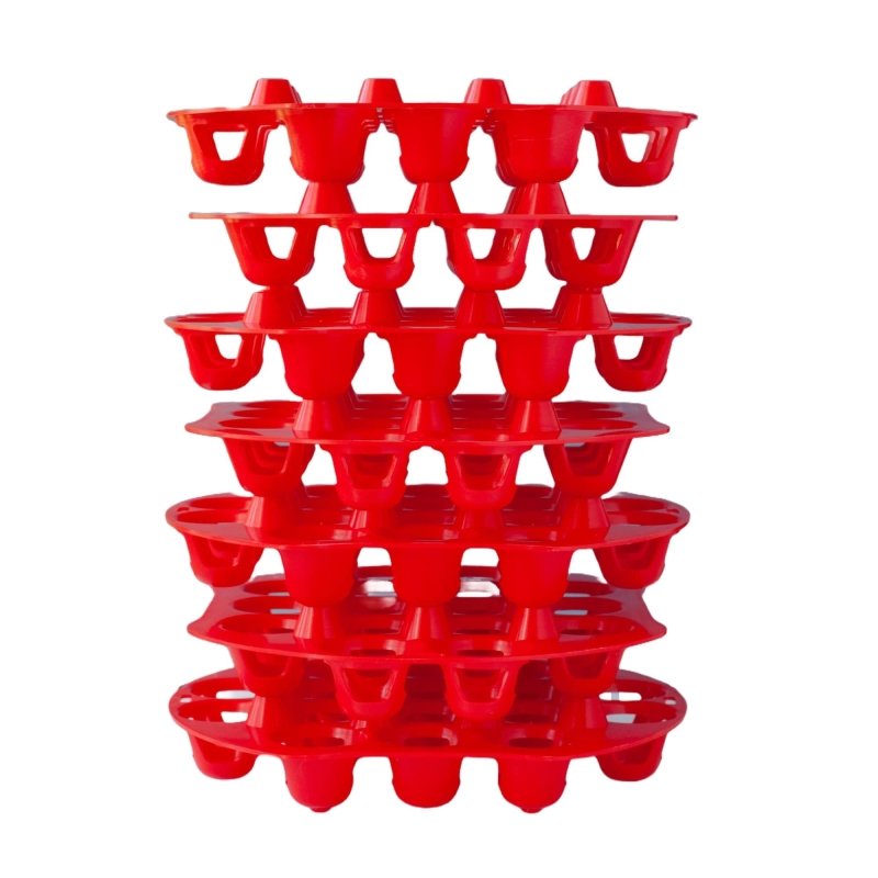 RentACoop Egg Trays and Vintage Flock Egg Bag Bundle
