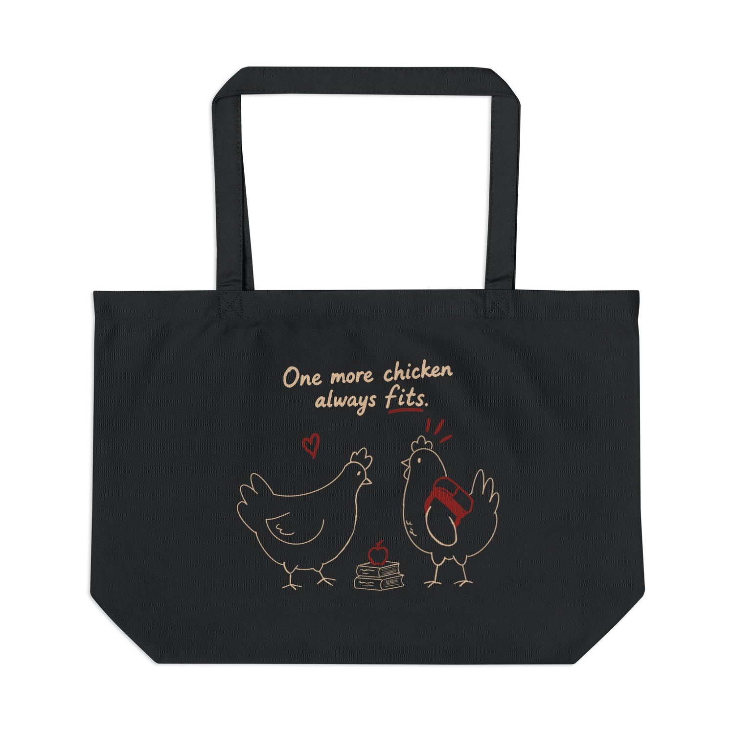 Chicken Math Club Tote Bag – “One More Chicken Always Fits”