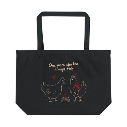 Chicken Math Club Tote Bag – “One More Chicken Always Fits”