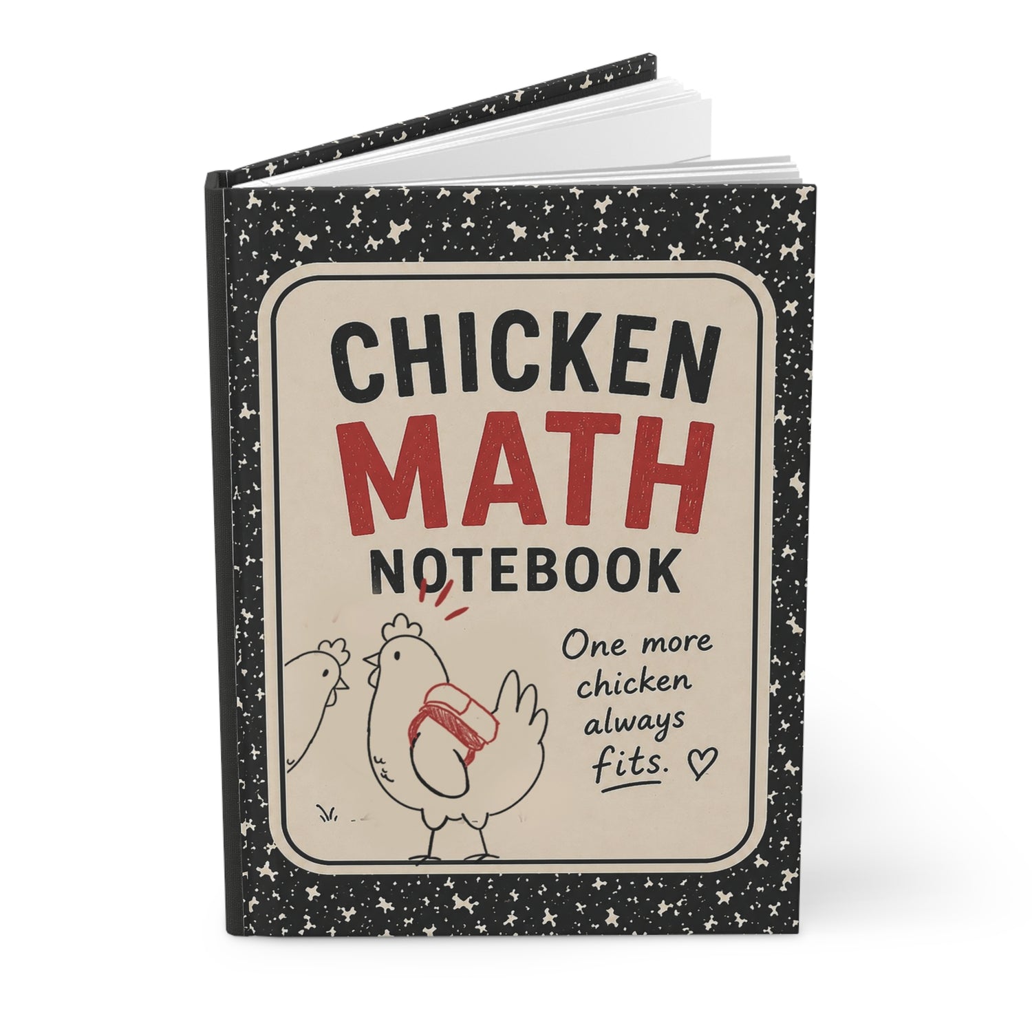 Chicken Math Notebook