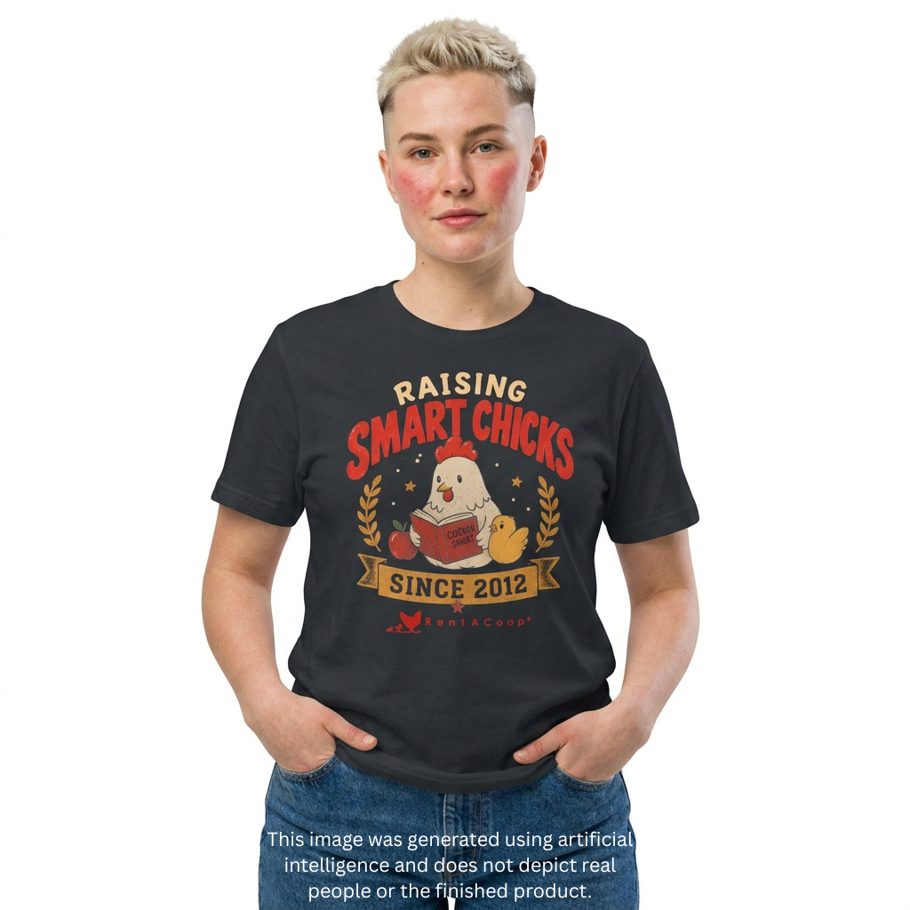 Raising Smart Chicks Since 2012 Chicken T-Shirt