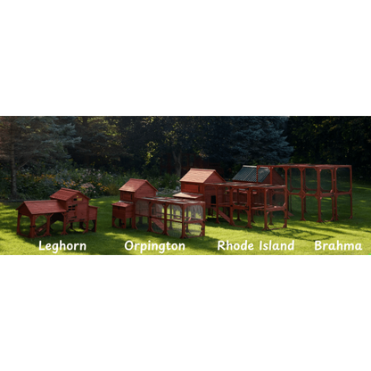Chicken Coop for 15 Chickens – Brahma Chicken Coop with Run Extension Options