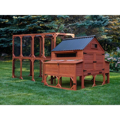 Chicken Coop for 15 Chickens – Brahma Chicken Coop with Run Extension Options