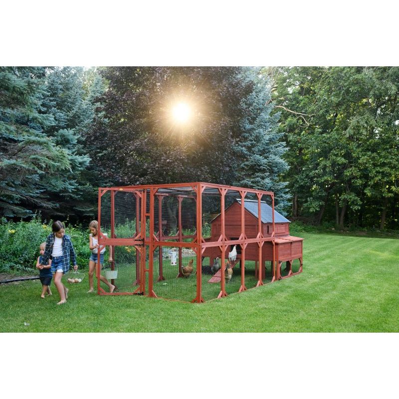 Chicken Coop for 15 Chickens – Brahma Chicken Coop with Run Extension Options