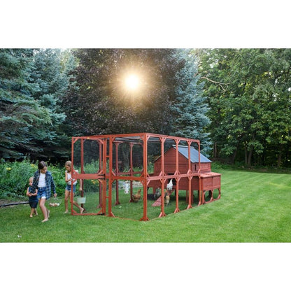 Chicken Coop for 15 Chickens – Brahma Chicken Coop with Run Extension Options