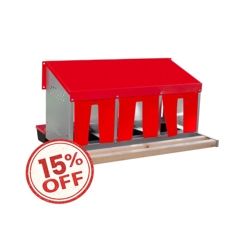 RentACoop Roll-Out Reversible Nesting Box Suite