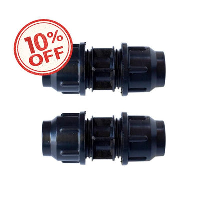 RentACoop Secure Non-Adhesive PVC (S.N.A.P) Watering System Coupler Pack of 2