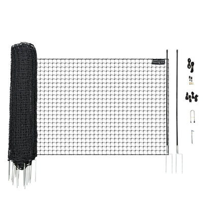RentACoop Non-Electric Black Boundary Fence