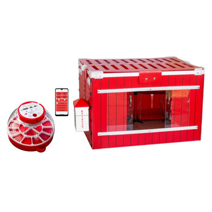 RentACoop Little Red Barn Set &amp; Incubator Bundle