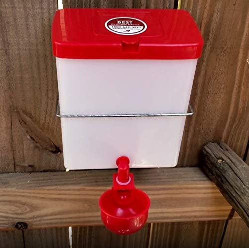 RentACoop Wire Bracket for Small Animal Drinking Bottle (64 oz)
